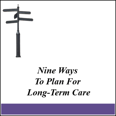 9 Ways to Save on Long-Term Care guide cover
