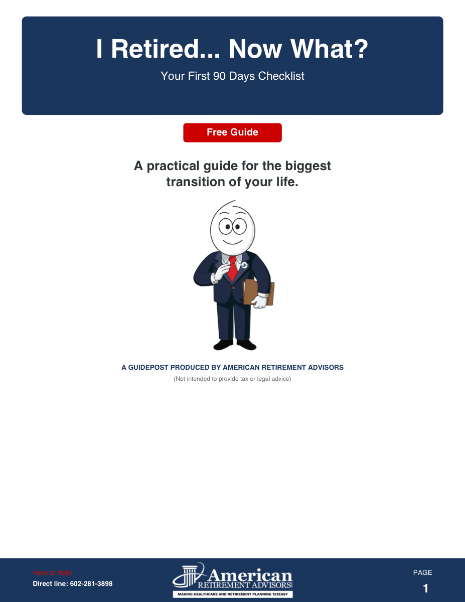 I Retired Now What guide cover
