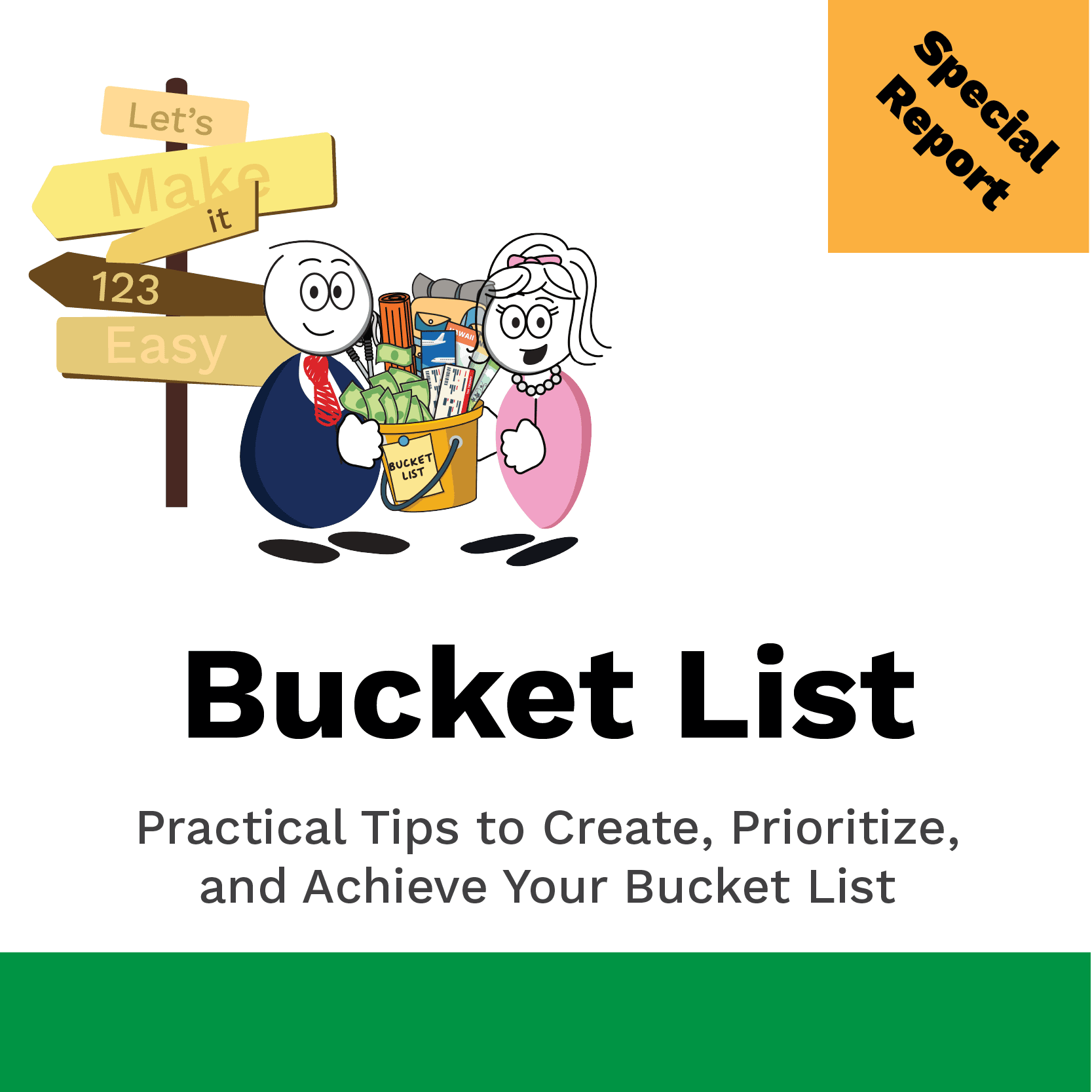 Bucket List Planning guide cover